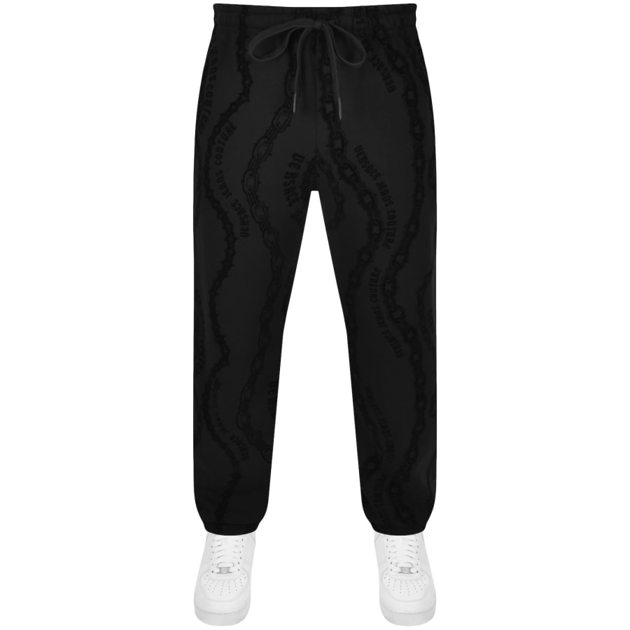 Versace Jeans Couture Logo Joggers Black